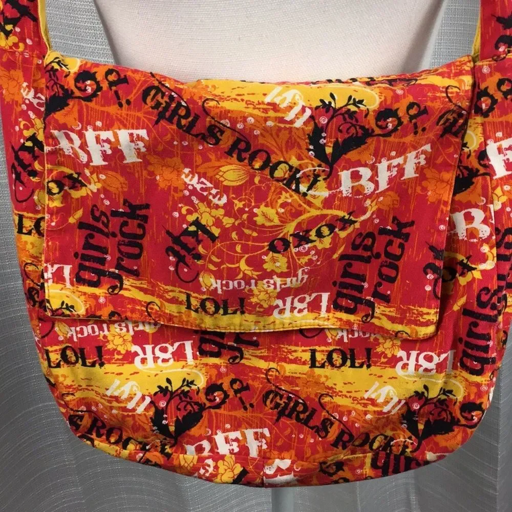 4/$20 Little Brownie BFF Girls Rock Messenger Bag Purse
